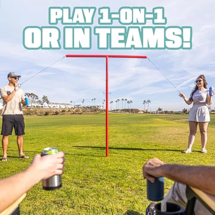 GoSports Tower 5 Giant Ring Swing Versus Game for Adults and Family - Hook and Ring Outdoor Yard Game by GoSports - Image 5