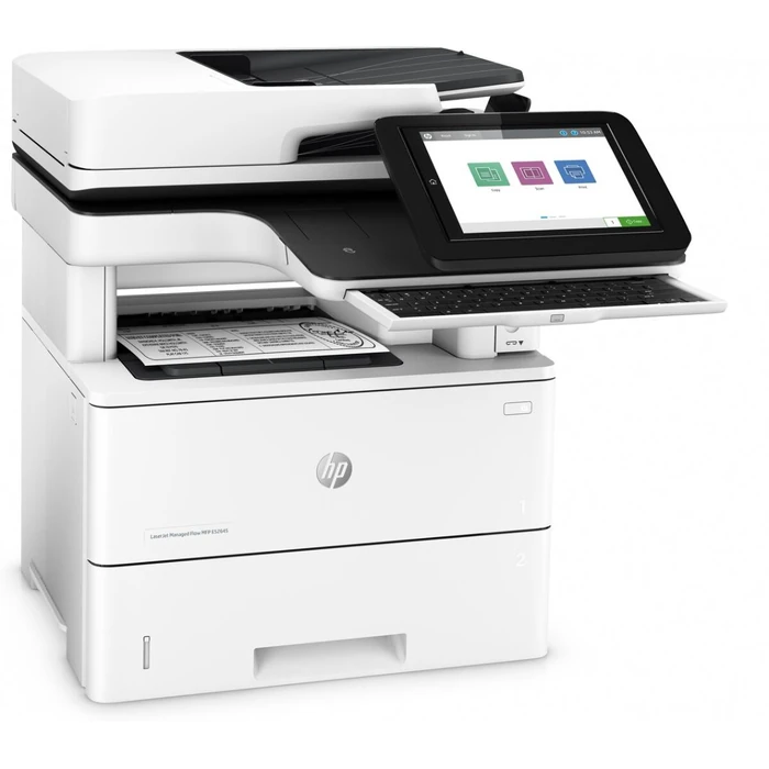 HP LaserJet Managed Flow MFP E52645c Monochrome Printer - White by HP - Image 2