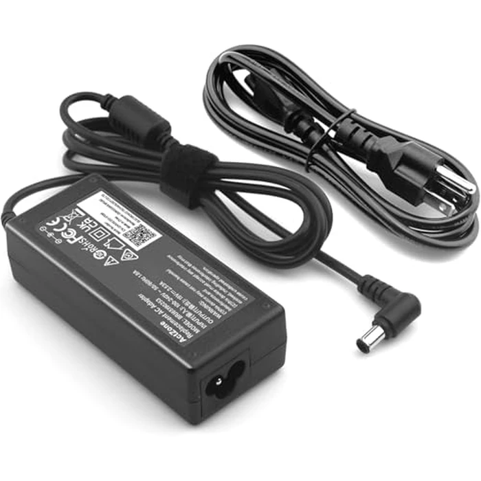 DC 19V Power Cord TV Charger Compatible with LG Electronics 19" 20" 22" 23" 24" 27" LED LCD Monitor Widescreen HDTV 24M47H-P 24MP55HQ, Samsung J5205 J5003 H5000 UN32J4000 UN32J4000AF by ActZone - Used - Very Good condition - US$11.95