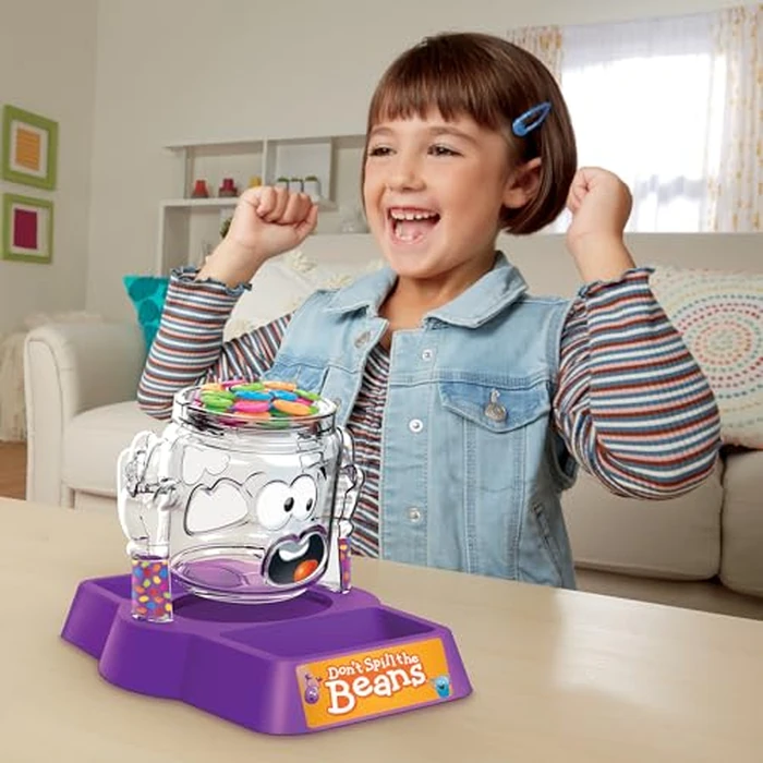 Hasbro Gaming Don't Spill The Beans Game for Kids, Easy and Fun Balancing Game for Children Ages 3 and Up, Easter Gifts for Boys and Girls, Preschool Games for 2 Players, Kids Board Games by Hasbro Gaming - Image 5