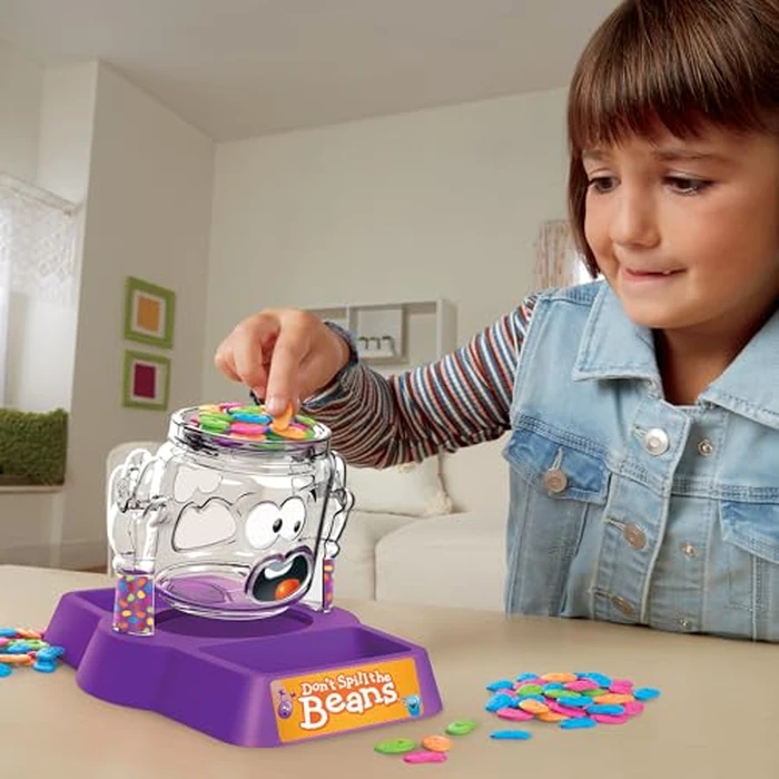 Hasbro Gaming Don't Spill The Beans Game for Kids, Easy and Fun Balancing Game for Children Ages 3 and Up, Easter Gifts for Boys and Girls, Preschool Games for 2 Players, Kids Board Games by Hasbro Gaming - Image 6