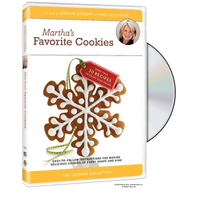 Martha Stewart Living Television: Martha's Favorite Cookies, Vol. 10 [DVD] by Warner Home Video - Image 1