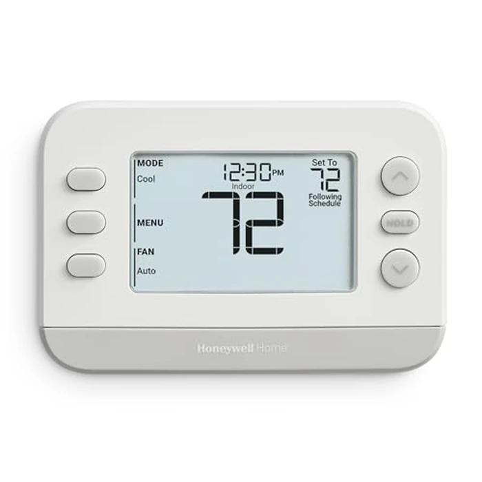 New! Honeywell Home Programmable Thermostat, Conventional/Heat Pump Compatibility, Flexible Schedule, X2P, White, RTH22B by Honeywell Home - Image 1