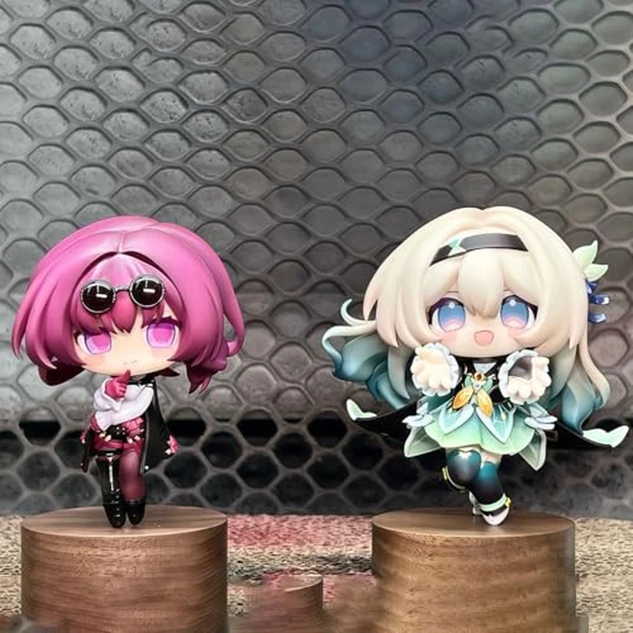 RZAHUAHU H-I Star Rail Firefly and Kafka Mini Figure Game Anime Q Version PVC Figurines Action Play Model (Firefly) by RZAHUAHU - Image 2