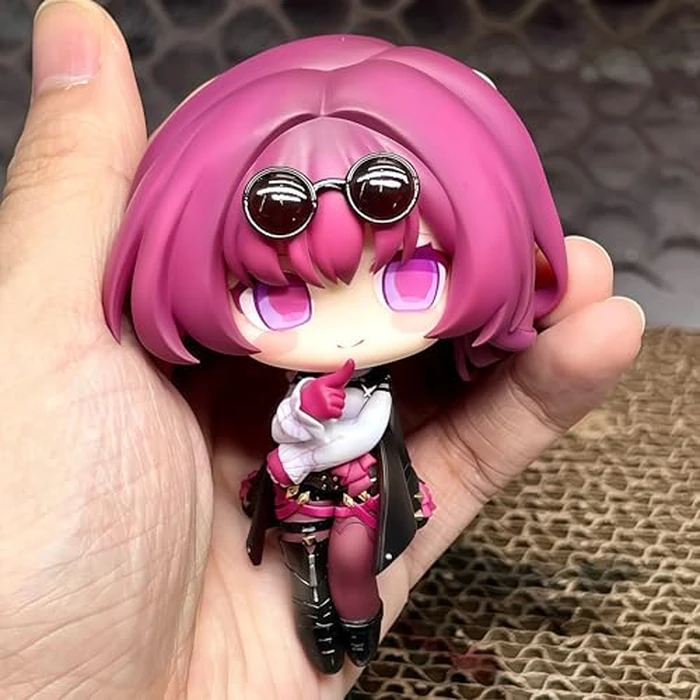 RZAHUAHU H-I Star Rail Firefly and Kafka Mini Figure Game Anime Q Version PVC Figurines Action Play Model (Firefly) by RZAHUAHU - Image 4