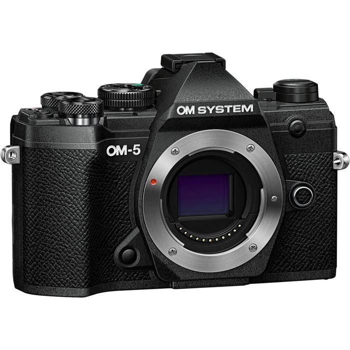 OM System OM-5 Mirrorless Camera (1st Gen) - Black by OM System - Image 1