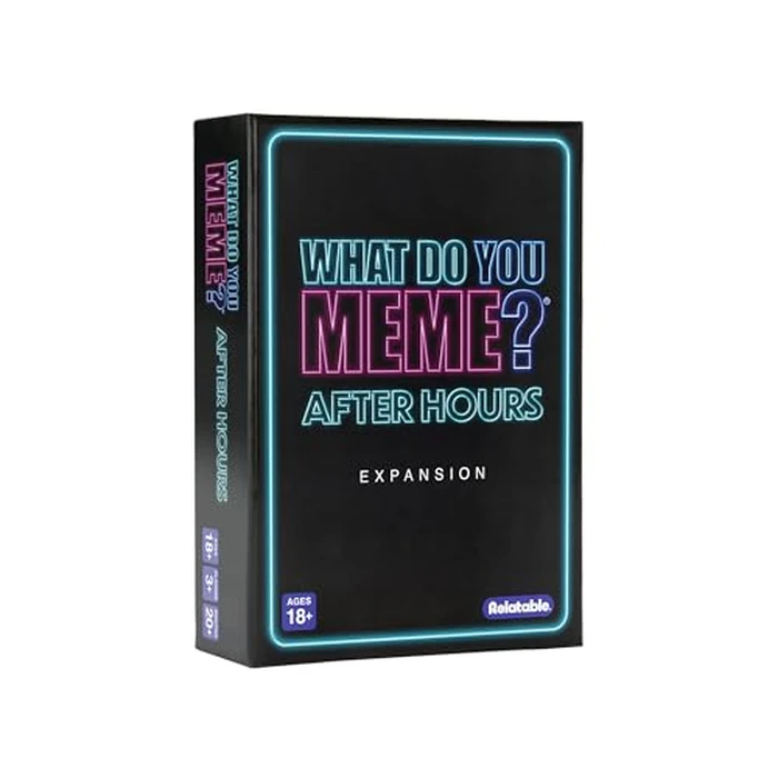 What DO You Meme? After Hours by Relatable, The Explicit Expansion Pack for Game Night, Board Games, Adult Games, and Party Games, Includes 150 Caption Cards to Play with Full-Sized Game by What Do You Meme - Used - Acceptable condition - CA$15.11