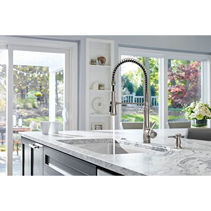 KOHLER K-29106-2BZ Bellera Kitchen Faucet with Pull Down Sprayer, Kitchen Sink Faucetin Oil-Rubbed Bronze by Kohler - Image 4