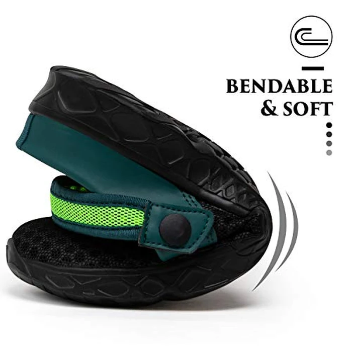 SAGUARO Men's Women's Quick Dry Garden Shoes Lightweight Breathable Gardening Clog Water Shoes Mesh Sandals for Sports Outdoor Beach Pool Exercise Pine Green 16 Women/14 Men by SAGUARO - Image 4