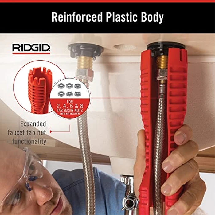 RIDGID 57003 EZ Change Plumbing Wrench Faucet Installation and Removal Tool by RIDGID - Image 3