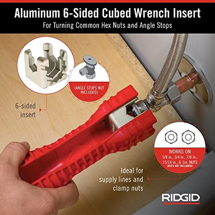 RIDGID 57003 EZ Change Plumbing Wrench Faucet Installation and Removal Tool by RIDGID - Image 6