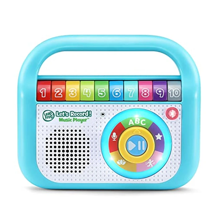 LeapFrog Let’s Record! Music Player, Teal by LeapFrog - Used - Like New condition