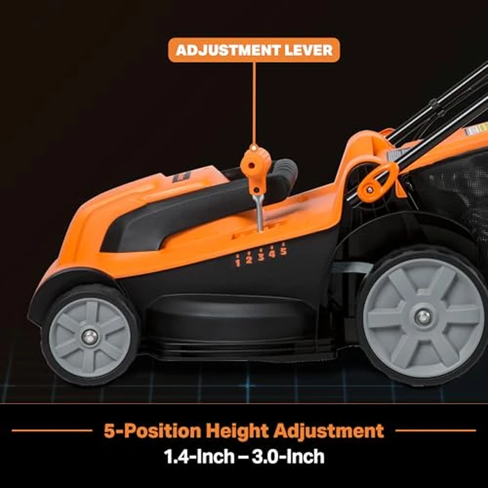 LawnMaster MEB1114K Electric Corded Lawn Mower 15-Inch 11AMP by LawnMaster - Image 3