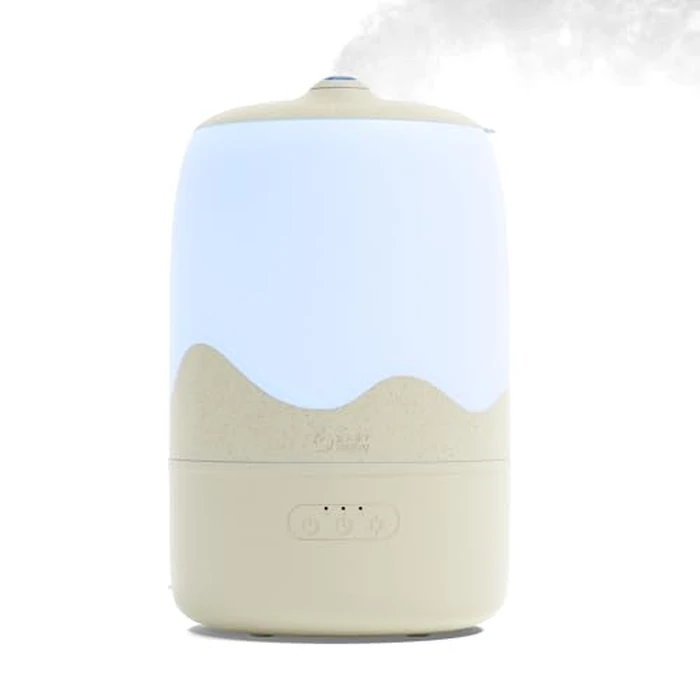 Babymoov Wave Cool Mist Humidifier, Baby Room Air Humidifier with Night Light, Quiet Ultrasonic Mist, Adjustable Humidity, Timer & Essential Oil Diffuser by Babymoov - Used - Very Good condition - CA$42.22