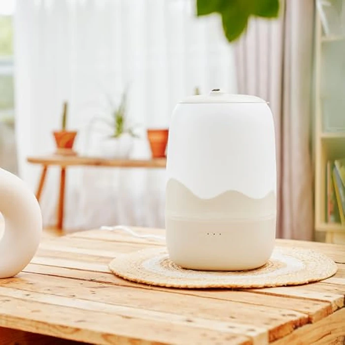 Babymoov Wave Cool Mist Humidifier, Baby Room Air Humidifier with Night Light, Quiet Ultrasonic Mist, Adjustable Humidity, Timer & Essential Oil Diffuser by Babymoov - Image 2