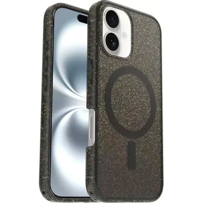 OtterBox Symmetry Series Clear Phone Case with MagSafe for iPhone 16 - Stardust Night by OtterBox - Image 1