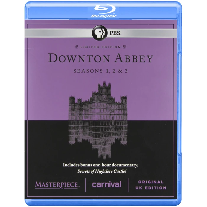 Masterpiece Classic Downton Abbey Season 1 2 and 3 ( Blue Ray) by PBS - Used - Good condition