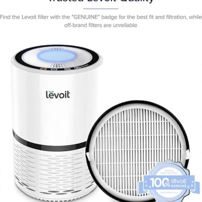 Levoit LV-H132 Air Purifier Replacement Filter, Genuine 3-in-1 Air Filter with High-Efficiency Activated Carbon, Removes Smoke, Odors, Allergens, Pollen, LV-H132-RF, 2 Pack by Levoit - Image 5