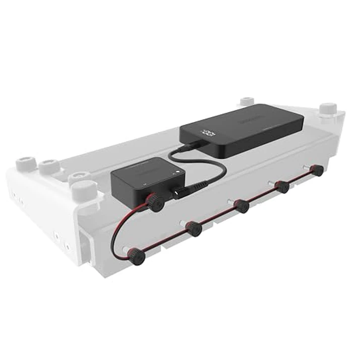 D'Addario Accessories XPND Pedal Power Battery Kit - Guitar Pedal Power Supply - USB Charging Battery with Customizable Daisy Chain by D'Addario - Image 5
