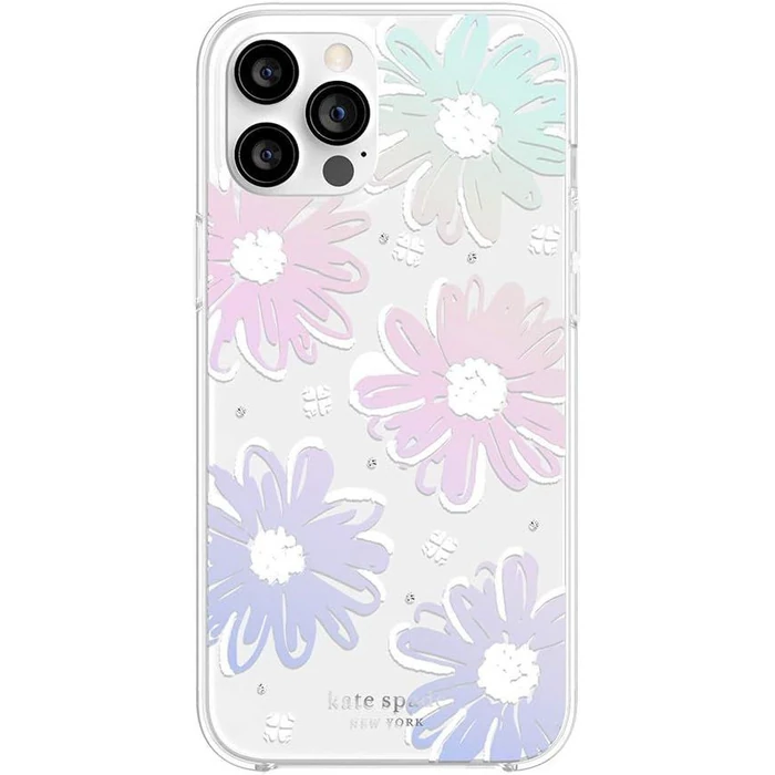 Kate Spade Defensive Phone Case for iPhone 12 Pro Max - Daisy Iridescent by Kate Spade - Refurbished - Premium condition