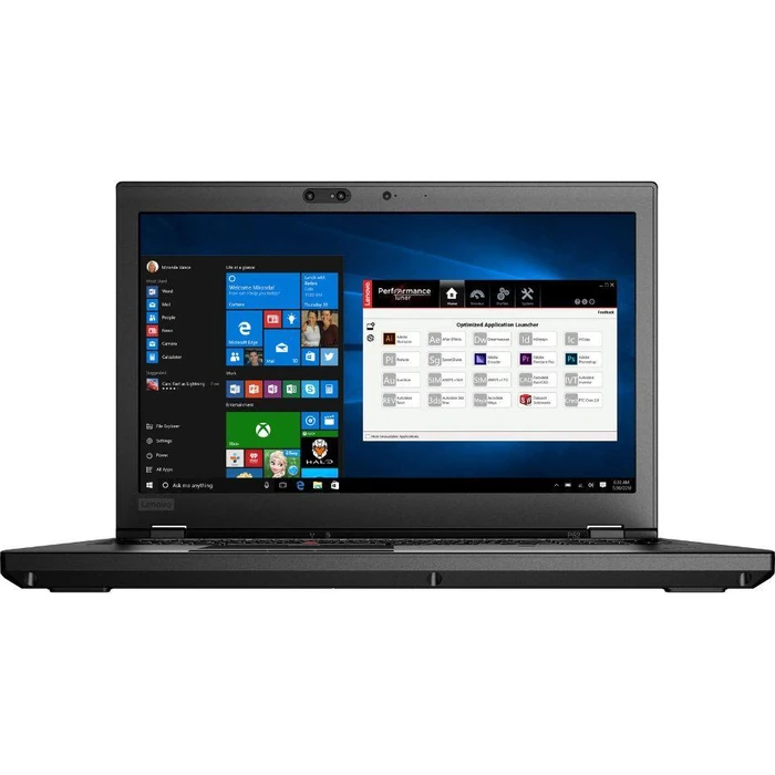 Lenovo ThinkPad P52 Mobile Workstation Laptop 15.6" - Black - Intel Xeon E-2176M 2.7GHz - 64GB RAM - 256GB by Lenovo - Refurbished - Good condition - US$780.99
