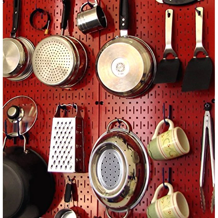 Wall Control 30-P-3232R Red Metal Pegboard Pack by Wall Control - Image 3