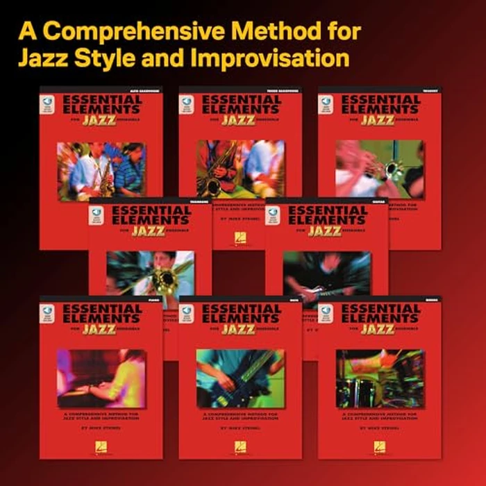 Essential Elements for Jazz Trumpet | Beginner Jazz Improvisation and Swing Style | Hal Leonard Instructional Book with Online Media by Hal Leonard - Image 2