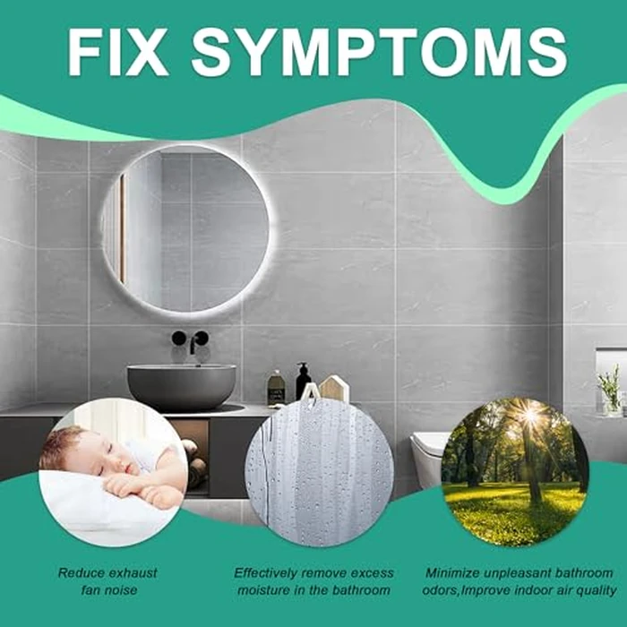 AMI PARTS Upgraded S97009796 Bathroom Fan Motor Blower Assembly Fit for Bro-an Nu-Tone Bulb Ceiling Heaters 162-E、G、J、K、L、M and 164-E、G、J、K、L、M, Replaces 97009796, S97009796B, S97009758 by AMI PARTS - Image 4