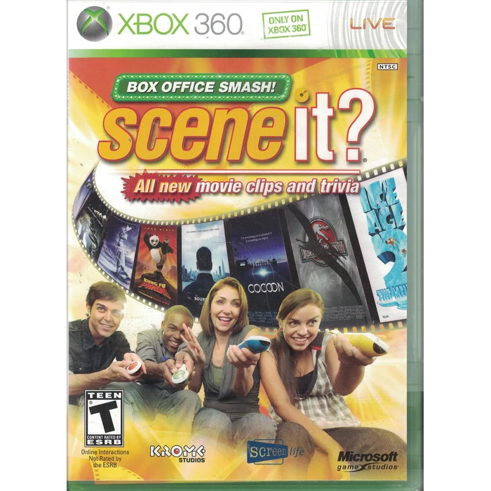 Scene it? Box Office Smash (GameOnly) - Xbox 360 by Microsoft - Image 1