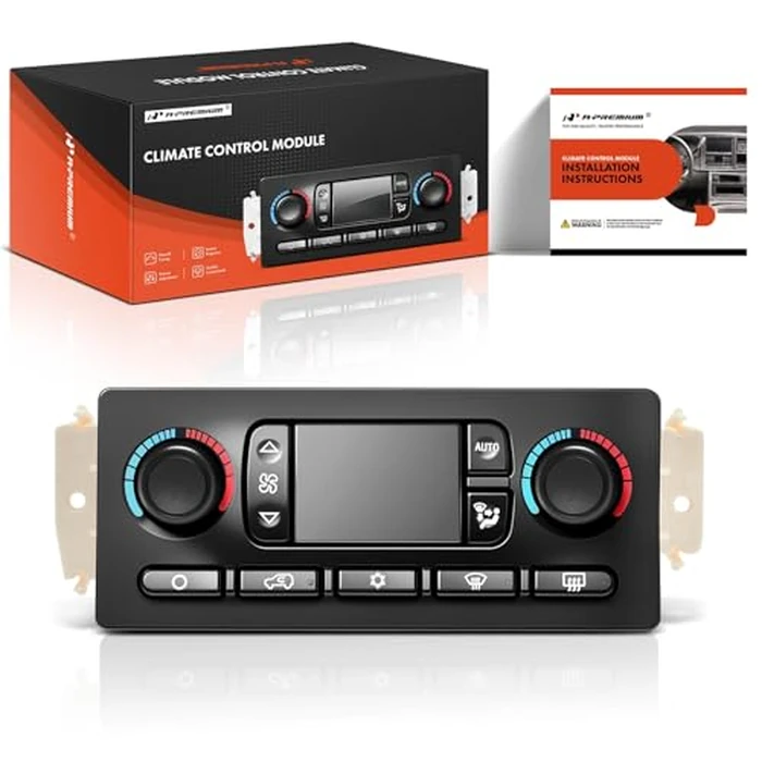 A-Premium Automatic Climate Control Module A/C & Heater Control Panel - Compatible with Hummer H2 2003 2004 2005 2006 2007 - with Rear Window Defogger, Replaces# 10399657 15105969 by A-premium - Used - Like New condition - CA$72.05