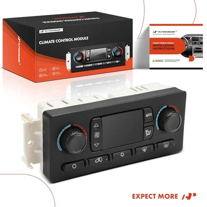 A-Premium Automatic Climate Control Module A/C & Heater Control Panel - Compatible with Hummer H2 2003 2004 2005 2006 2007 - with Rear Window Defogger, Replaces# 10399657 15105969 by A-premium - Image 9
