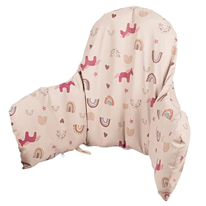 HALAA VAUVA High Chair Cushion with Cover Pad for IKEA Antilop Babies Toddlers Inflatable & Reversible Built-in Inflatable Cushion by HALAA VAUVA - Used - Good condition - CA$19.50