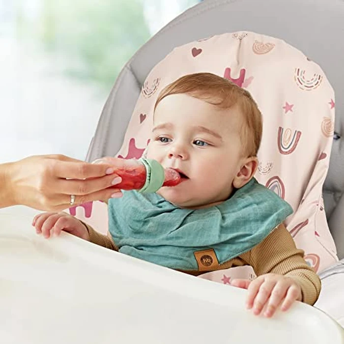 HALAA VAUVA High Chair Cushion with Cover Pad for IKEA Antilop Babies Toddlers Inflatable & Reversible Built-in Inflatable Cushion by HALAA VAUVA - Image 6