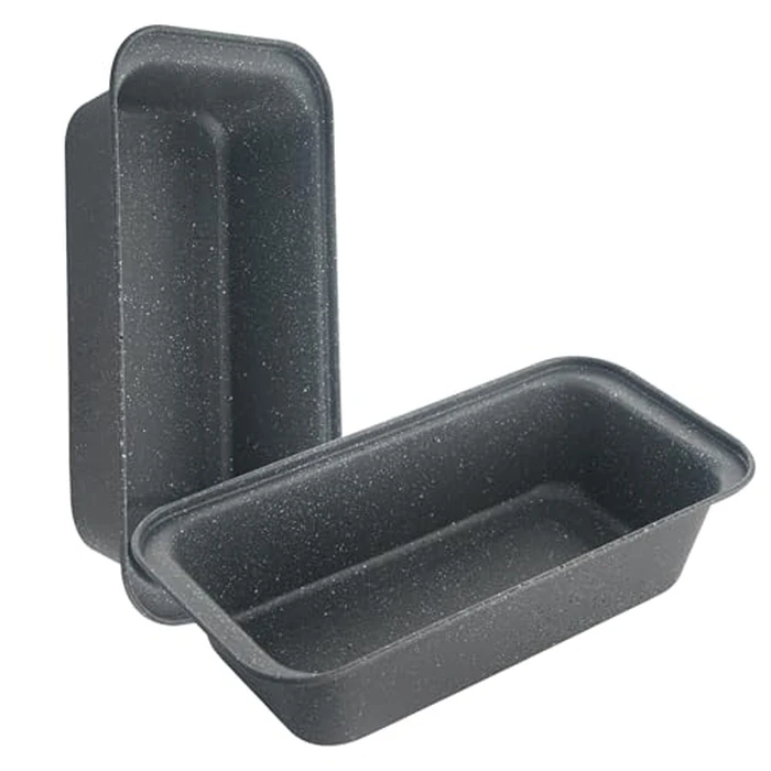Spmarkt 2-Pack Bread Pan, 10inch Non-Stick Bread Loaf Pan, Bread Pans for Homemade Bread, Loaf Pans for Baking Bread 9x5 by Spmarkt - Used - Good condition - CA$20.69