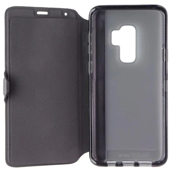 Tech21 Evo Wallet Series Folio Style Phone Case Cover for Galaxy S9+ - Black by Tech21 - Image 3