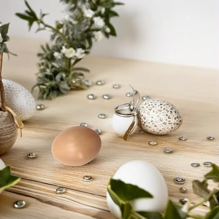 Veemoon 20pcs Realistic Plastic Eggs - Easter Brown Fake Eggs Decoration Chicken Egg for Laying Hens - Diy Craft Painting Easter Decor/Pretend Play Kitchen Food/Farmhouse Basket Display by Veemoon - Image 5
