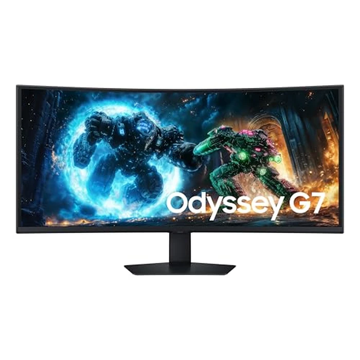 SAMSUNG 40 inch Odyssey G7 WUHD VA Gaming Monitor Curved 180Hz 1ms VESA DisplayHDR 600 Freesync PIP DP + HDMI + USB A to B - (LS40FG756ENXZA) [Canada Version] by Samsung - Used - Very Good condition - CA$790.49