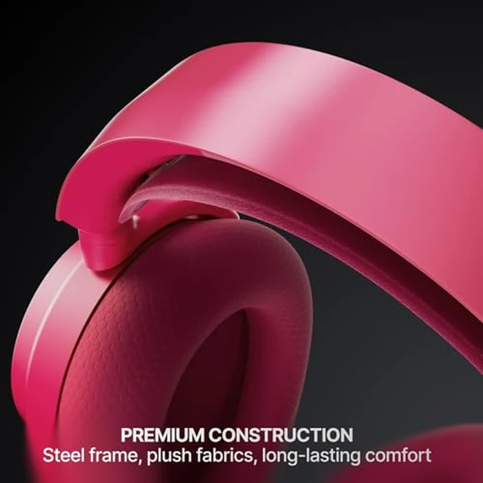 SteelSeries Arctis Nova 7P Wireless Gen 2 Gaming Headset - Real-Time App Control, 50+ HR Play, Neodymium Magnetic Drivers, Mix 2.4GHz/Bluetooth, PS5, PS4, PC, Switch 1/2, Mobile - Magenta by SteelSeries - Image 8