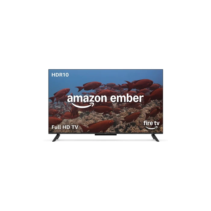 Amazon Ember 40" 2-Series with Fire TV (newest model), HD smart TV with Alexa Voice Remote Enhanced, fast streaming, Dolby Audio, Ambient Experience, free and live TV by Amazon - Used - Very Good condition - US$191.39