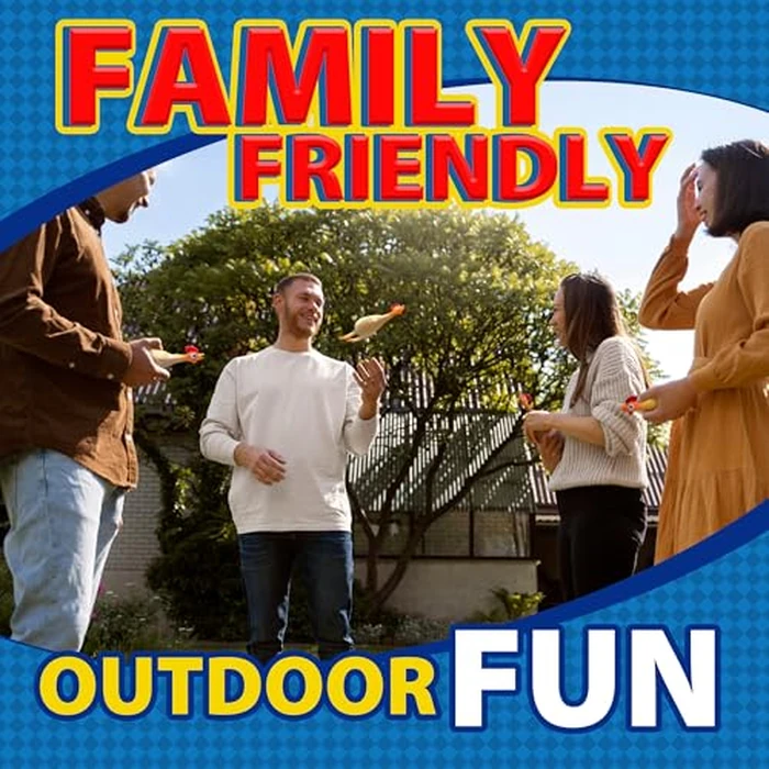 University Games, Flickin Chicken Indoor Outdoor Target Toss Game, The Go Anywhere Game for 2 or More Players Ages 6 and Up by University Games - Image 4