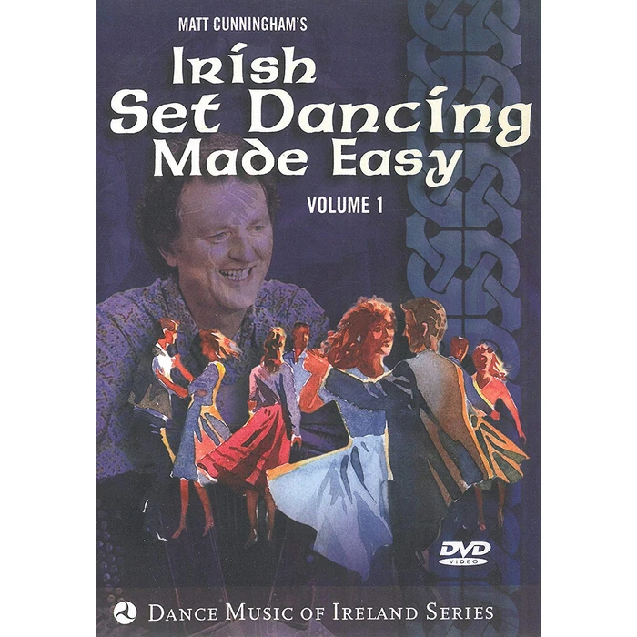 Irish Set Dancing Made Easy Volume 1 DVD The Claddagh Set,The Sliabh Luachra Set,The Clare Orange and Green by Ainm Music - Used - Very Good condition