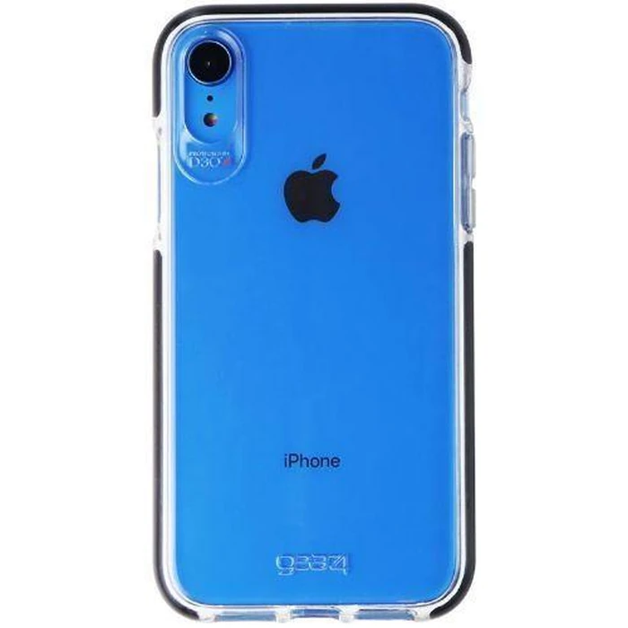 Gear4 Piccadilly Series Phone Case for iPhone XR - Clear/Black by Gear4 - Refurbished - Brand New condition
