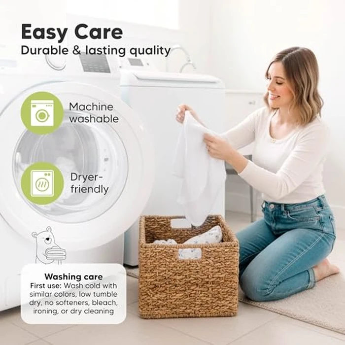 KeaBabies 3-Pack Organic Baby Swaddle Sleep Sacks - Swaddles for Newborns, Infant 0-3 Months, Baby Girls, Boys, Soft & Snug Newborn Sleep Sack, Nursery Swaddling Blankets (Nordic, OS) by KeaBabies - Image 7