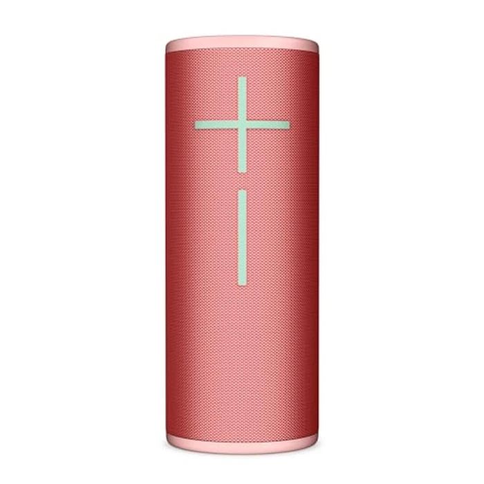 Ultimate Ears Boom 4 Portable Waterproof Bluetooth Speaker with Balanced 360-Degree Sound with Clear Audio and Bass, Floating Speaker with 15-Hour Battery and 147ft (45m) Range - Raspberry Red by Ultimate Ears - Used - Very Good condition - CA$116.52