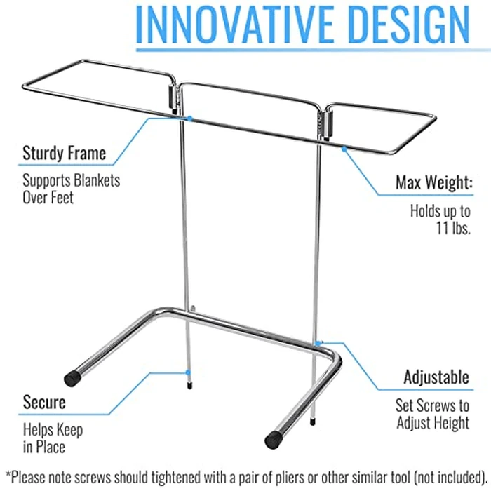 DMI Blanket Lifter Support Bar with Adjustable Frame Keeps Blankets and Sheets from Pressing on Body to Relieve Pressure and Temperature by DMI - Image 4