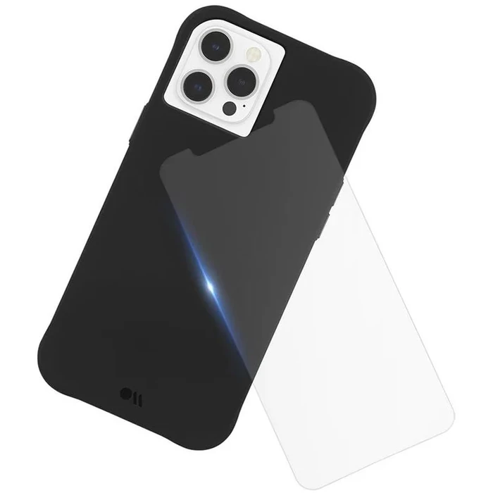 Case-Mate Tough Phone Case + Screen Protector for iPhone 12 Pro Max - Black by Case-Mate - Image 3