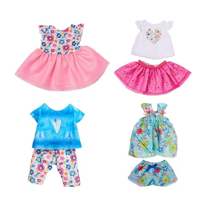 Baby Alive Mix N' Match Outfit Set, Fits Most 12" - 14" Dolls, Doll Not Included, Pretend Play, Kids Toys for Ages 3 Up by Just Play by Baby Alive - Used - Like New condition - US$14.44