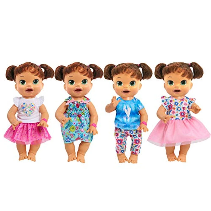 Baby Alive Mix N' Match Outfit Set, Fits Most 12" - 14" Dolls, Doll Not Included, Pretend Play, Kids Toys for Ages 3 Up by Just Play by Baby Alive - Image 4