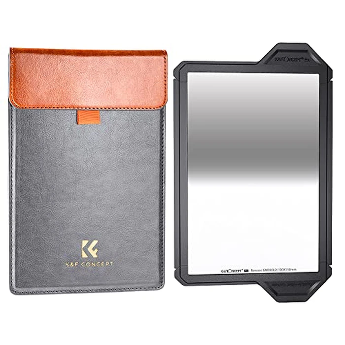 K&F Concept 100 x 150mm Reverse GND8 (3 Stop) ND Lens Filter, 36 Layer Coatings Hard Graduated Neutral Density Filter for Camera Lens by K&F CONCEPT - Used - Like New condition - US$64.02
