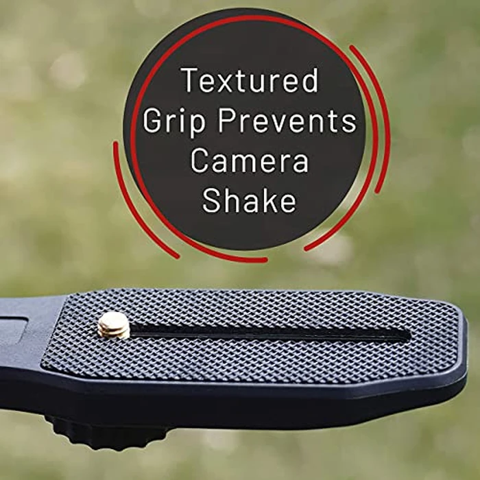 GENS Handheld Camera Stabilizer Grip - Universal U-Shaped Handle Works with DSLR, Mirrorless, & Video Cameras with 1/4"-20 Threaded Insert - Foldable Design with Extra Mounting Holes for Accessories by GENS - Image 6